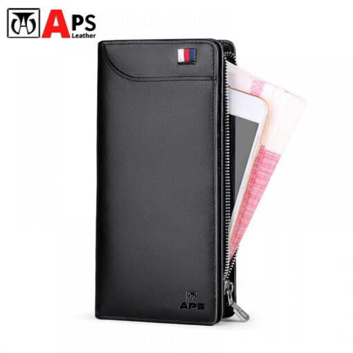 APS Leather Long Wallet
